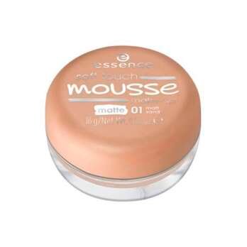 ايسنس كريم أساس سوفت تاتش مووس ميك أب فونديشن 01 مط رملي 16 جم