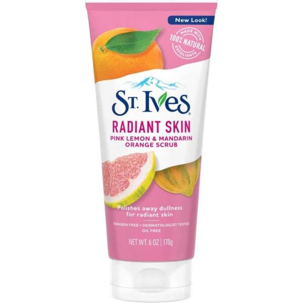 St.Ives Radiant Skin Face Scrub Pink Lemon And Mandarin - 170 Gm