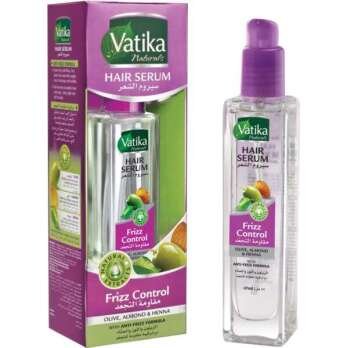 سيرم مقاوم لتجعد الشعر من فاتيكا بالزيتون واللوز والحناء – 47 مل