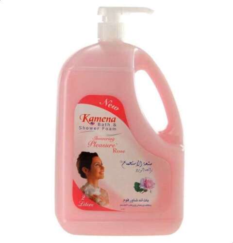 Kamena Bath & Shower Foam Rose Perfume - 2 Liters