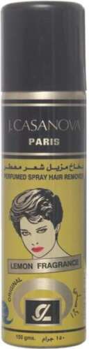 J.Casanova Perfumed Spray Hair Remover - Lemon - 150 Ml