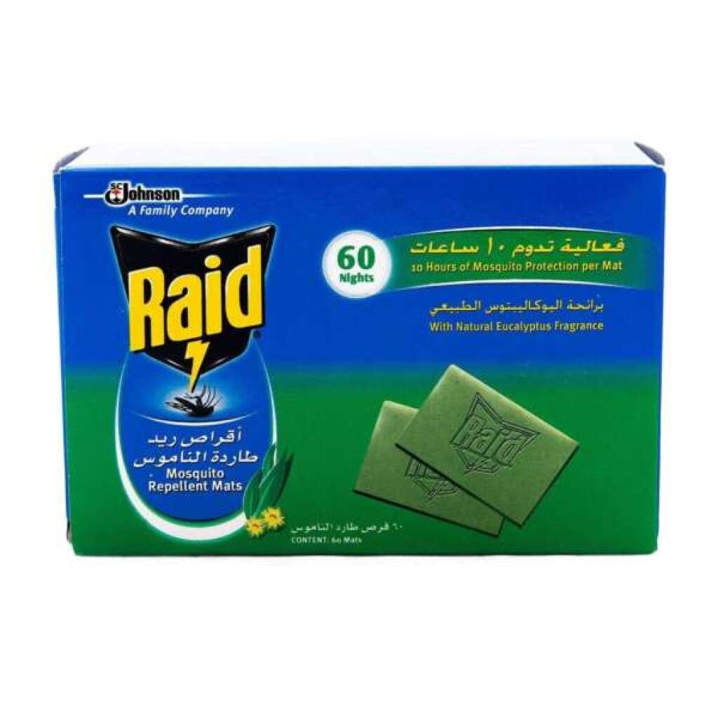 RAID J.W. ريد اقراص طاردة للناموس 120 قرص