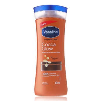 لوشن للجسم بالكاكاو النقي وزبدة الشيا من مجموعة العناية المركزة من فازلين – 400 مل