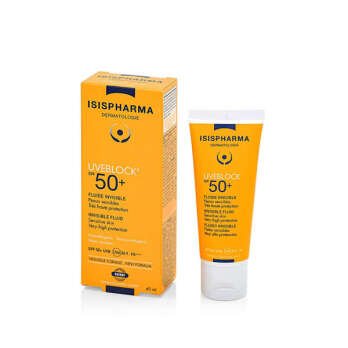 ISIS Pharma UVEBLOCK SPF50+ Fluide Invisible - 40 Ml