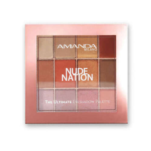 Nude Nation The Ultimate Eyeshadow Palette From Amanda