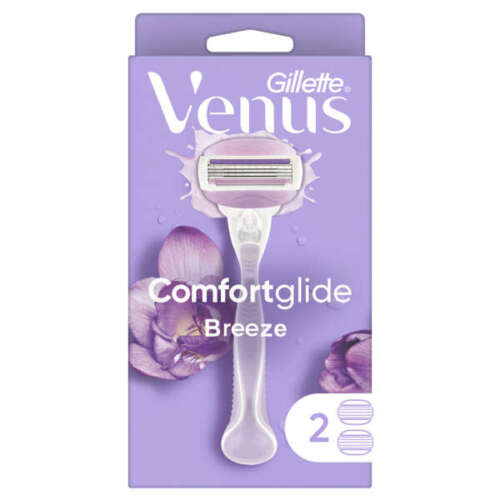 Gillette Venus Comfortglide Razor + 2 Refills - جيليت فينوس كومفورت جلايد + 2 شفرات