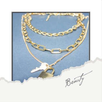 سلسلة 3 أدوار ذهبي قفل