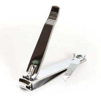 قصافة اظافر ثري سيفين -كبيرة - فضي