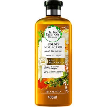 هيربال إسينسز شامبو زيت مورينغا الذهبي 400 مل