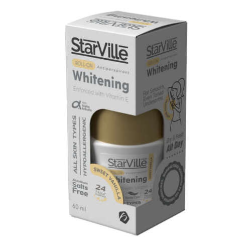 starville Whitening Roll-On Antiperspirant Sweet Vanilla - 60ml