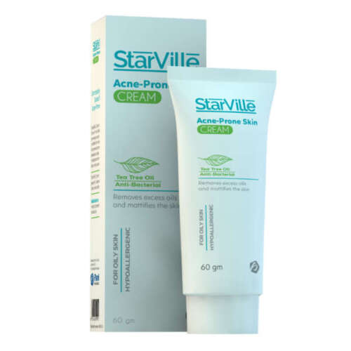 Starville Acne Prone Skin Cream With Tea Tree Oil - 60 gm