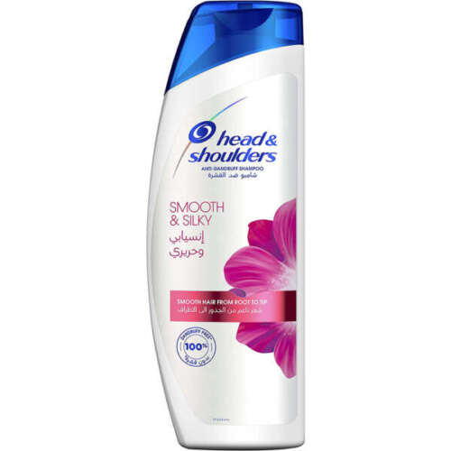 Head & Shoulders Smooth & Silky Shampoo anti Dandruff - 600ML