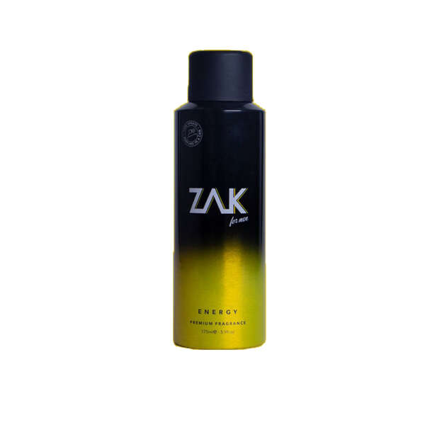 Zak Perfume Spray For Men Energy - 175ML