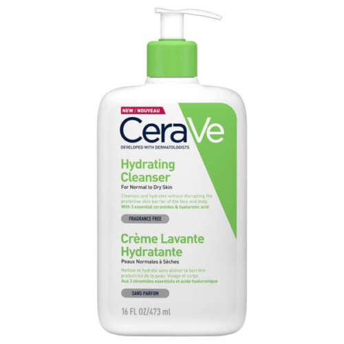 CeraVe Hydrating Cleanser For Normal to Dry Skin - 473ml