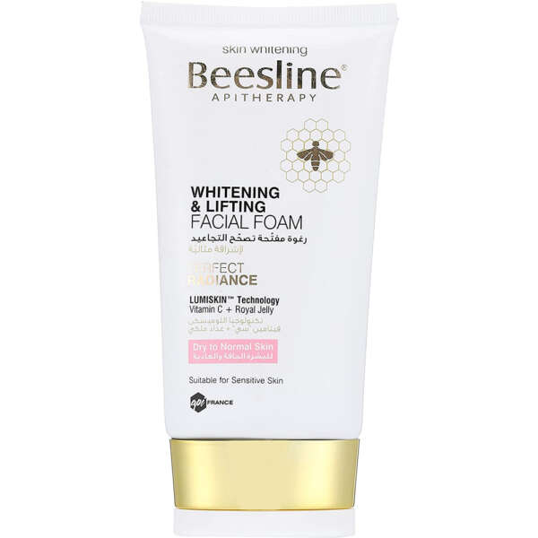 Beesline Whitening & Lifting Facial Foam for dry to normal skin - 150ml