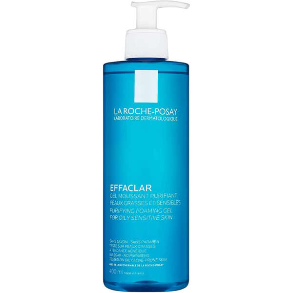 La Roche-Posay Effaclar Foaming Cleansing Gel For Oily And Acne Prone Skin - 400ml