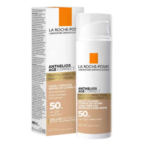 la Roche-Posay Anthelios Age Correct Tinted Spf 50+ Cream - 50ml