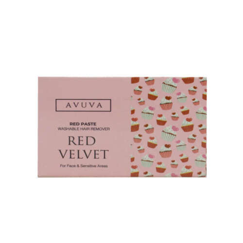 Avuva Red Paste Hair Removal with Red Velvet