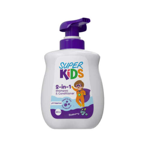 Super kids shampoo and conditioner 2 in 1 - 500ml