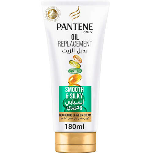 Pantene oil replacement for smooth & silky hair - 180ml