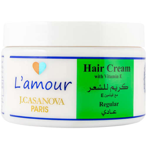 J. Casanova Paris L'Amour Hair Cream Vitamin E - 300gm