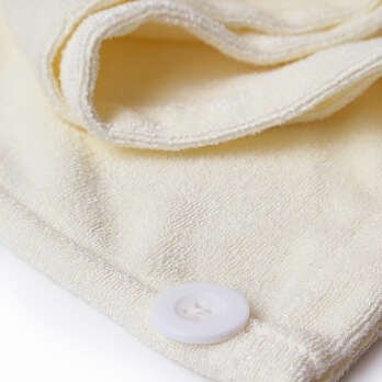 Green Fiber CARE 8 Hair turban, milky-white