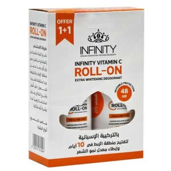 Infinity Roll-on Deodorant Vitamin C 1+1 Free - 80ml