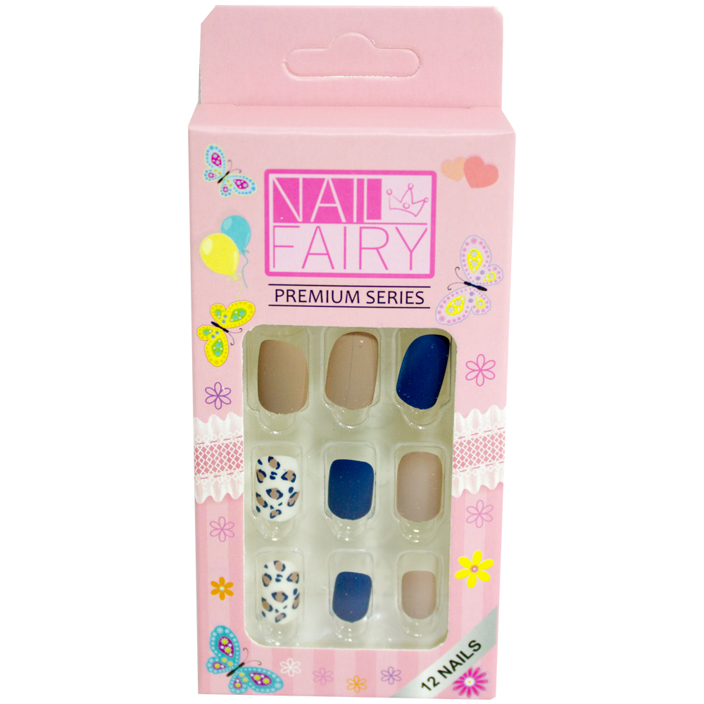 Fake Nails for Children - Blue