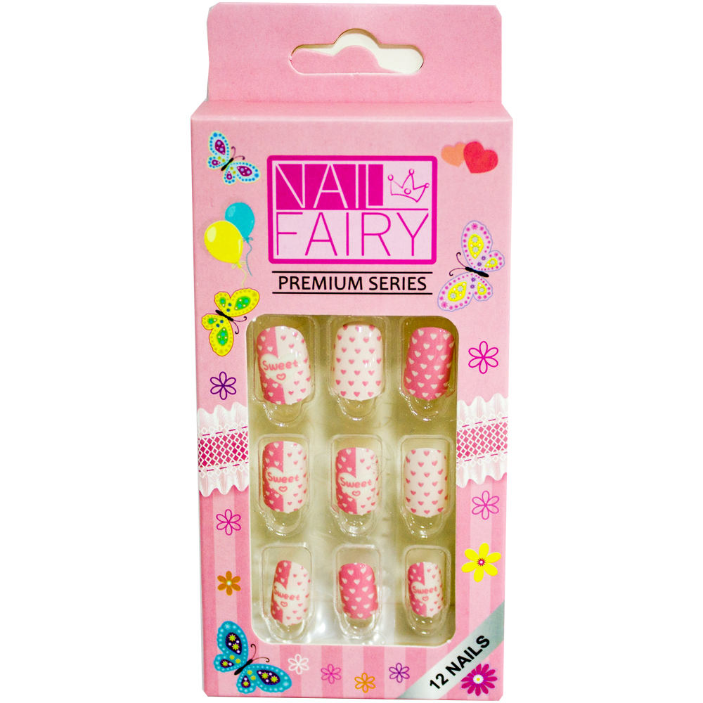 Fake Nails for Children - Sweet Pink