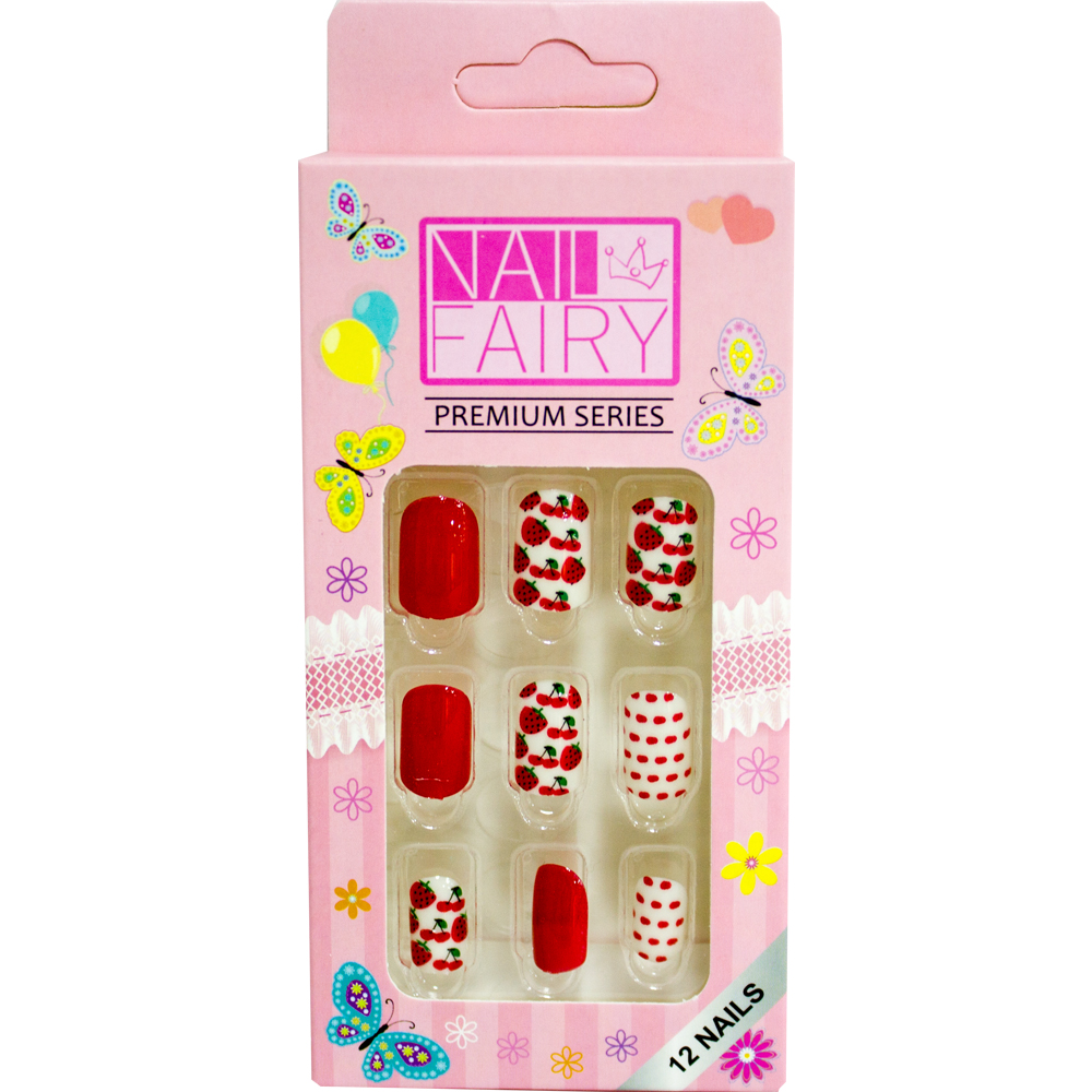 Fake Nails for Children - Red