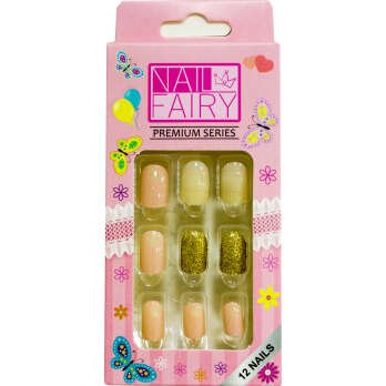 Fake Nails for Children - Gold