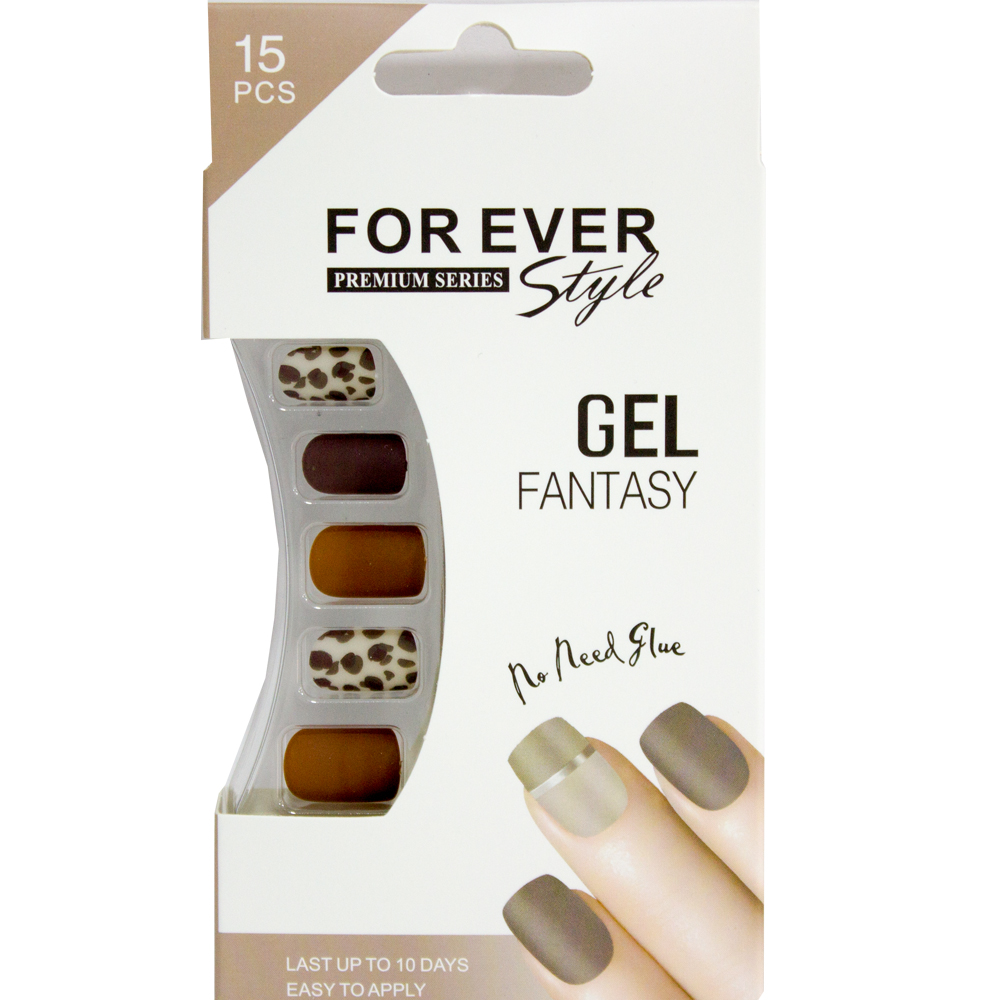 Forever Silicone Artificial Nails - 12