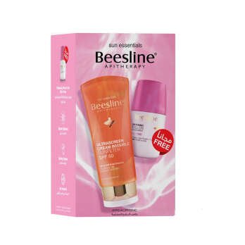 بيزلين مزيل عرق رول اون ورد 50 مل+ كريم الترا سكرين عرض