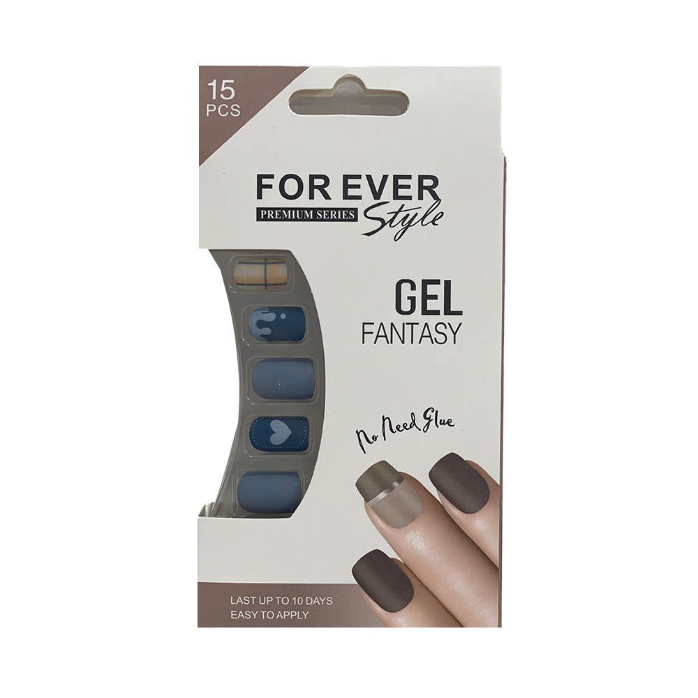 Forever Silicone Artificial Nails – 15