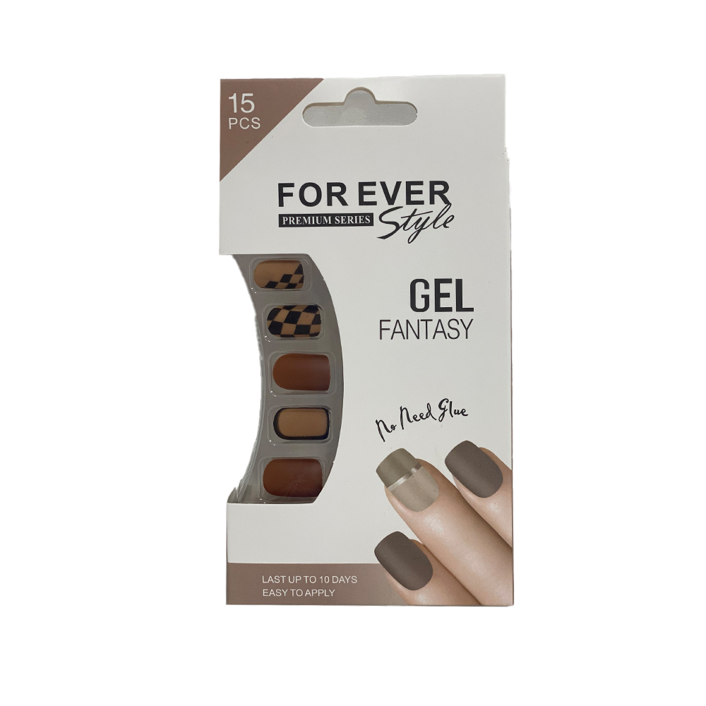 Forever Silicone Artificial Nails – 16