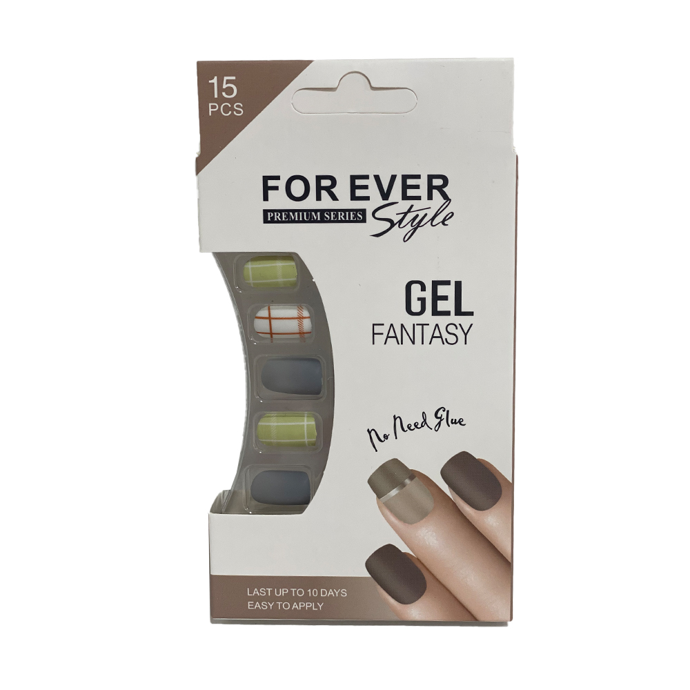 Forever Silicone Artificial Nails – 21