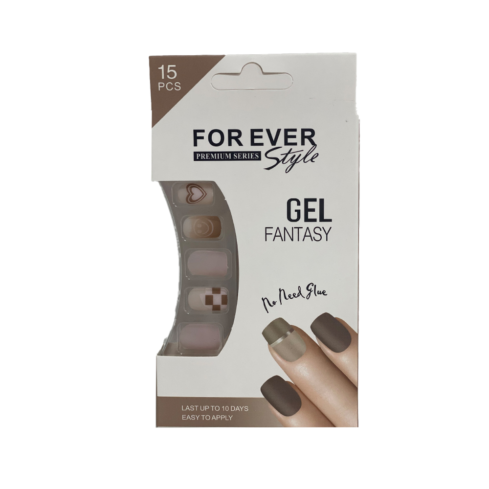 Forever Silicone Artificial Nails – 27