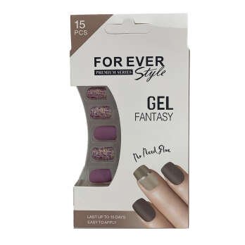 Forever Silicone Artificial Nails – 28