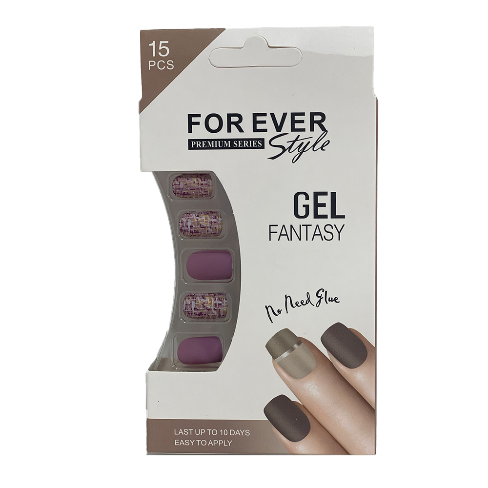 Forever Silicone Artificial Nails – 28