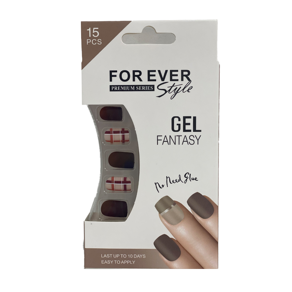 Forever Silicone Artificial Nails – 32