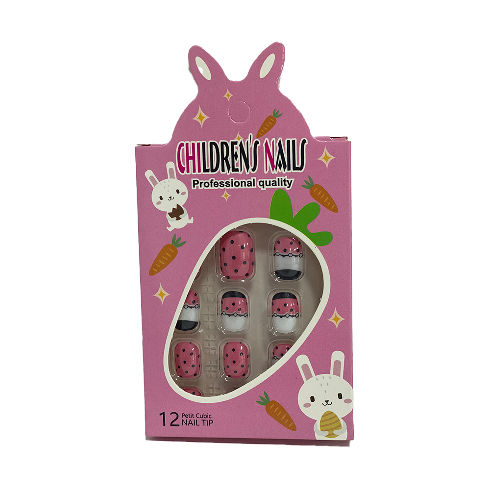 Kids False Nails - Pink