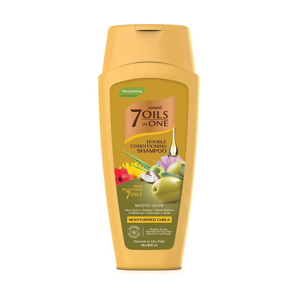 Emami 7 in 1 Moisturizing Shampoo with Olive & Aloe Vera - 400ml