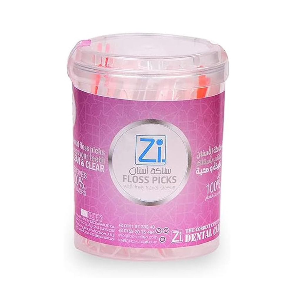 Zi Dental Floss Picks - 40 picks