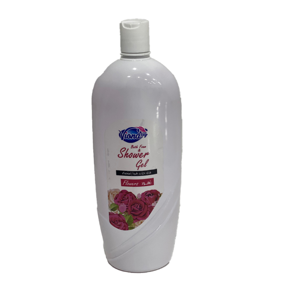 Viona Shower Gel Flowers - 1000ml