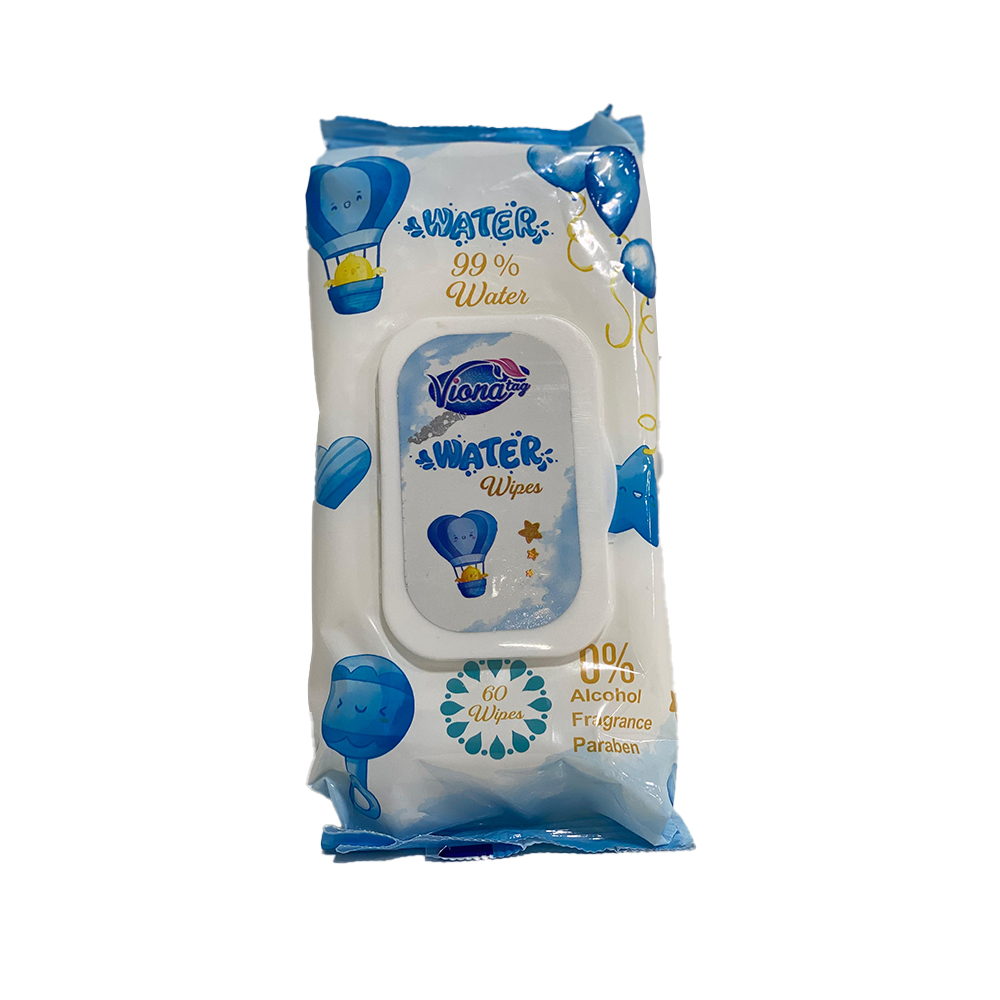 Viona Water Wipes - 60 Wipes