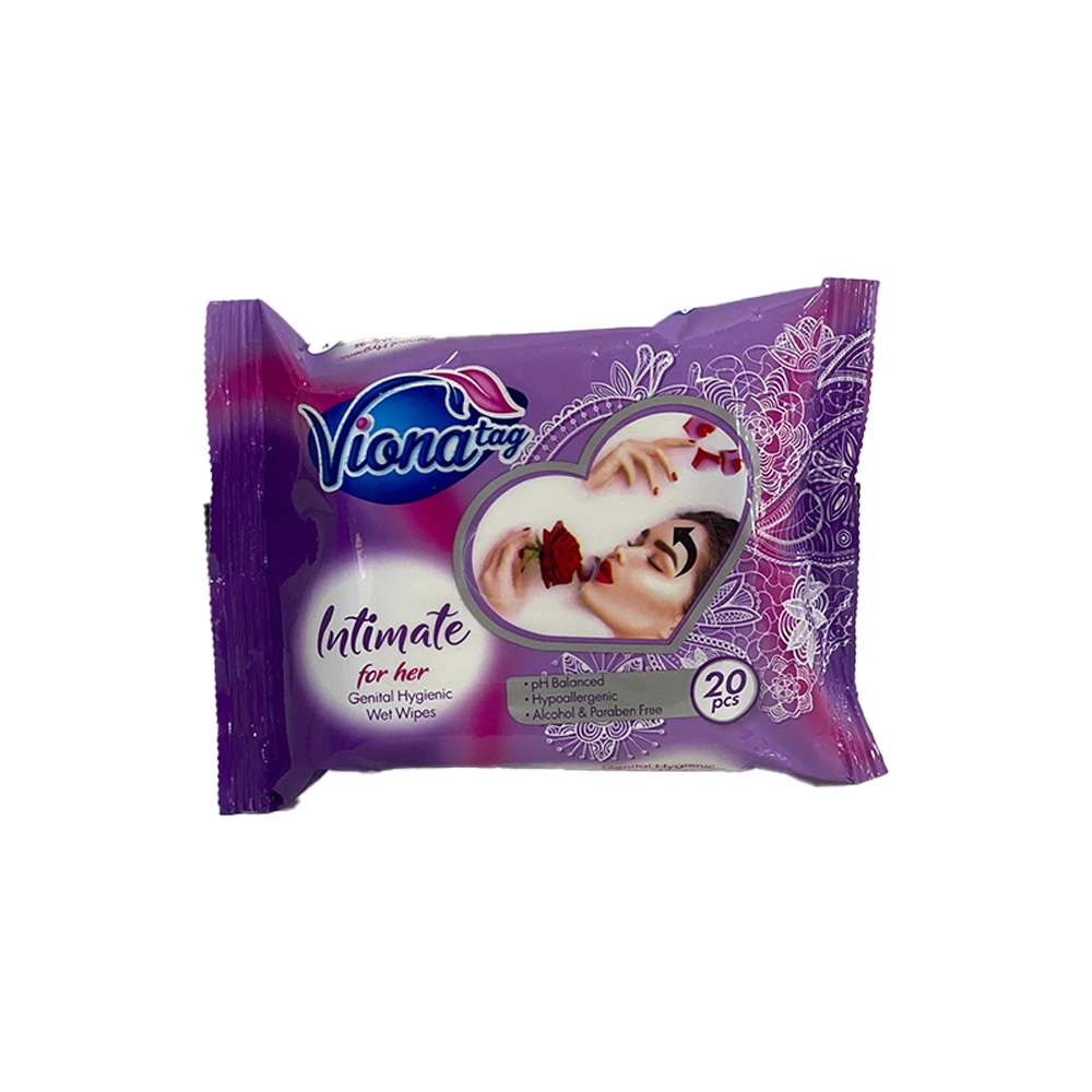 Viona Feminine Wipes - 20 Wipes