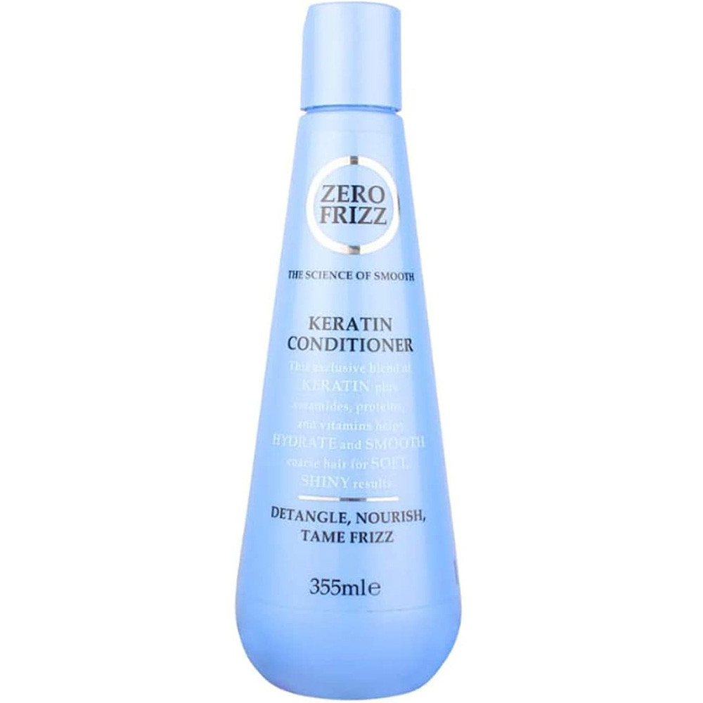 Zero Frizz Keratin Conditioner for Curly Hair - 355ml