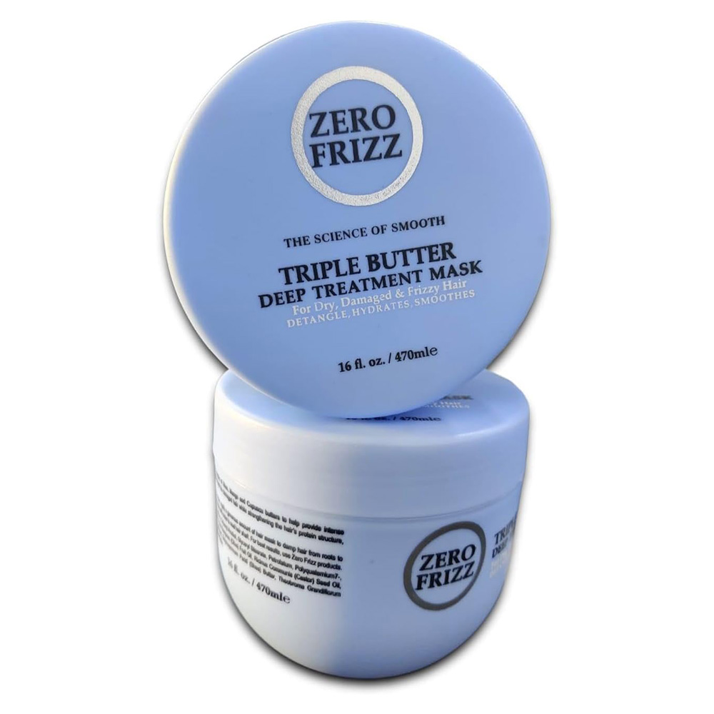 Zero Frizz Triple Butter Hair Mask - 470ml