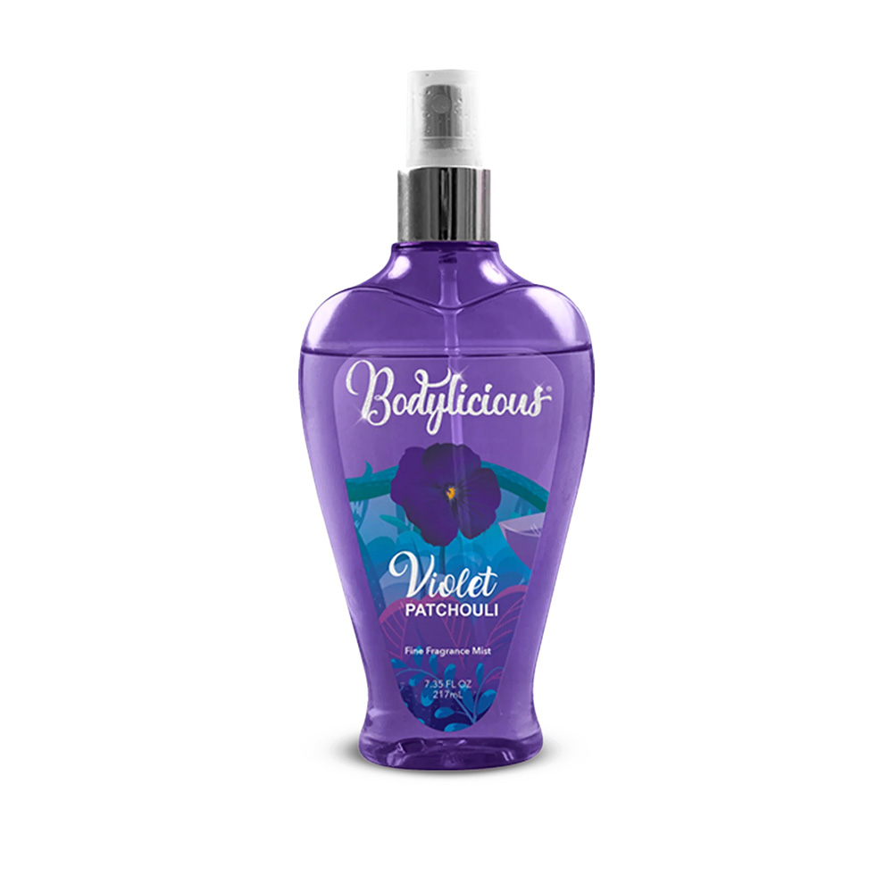 Bodylicious Violet Patchouli body splash - 217ml