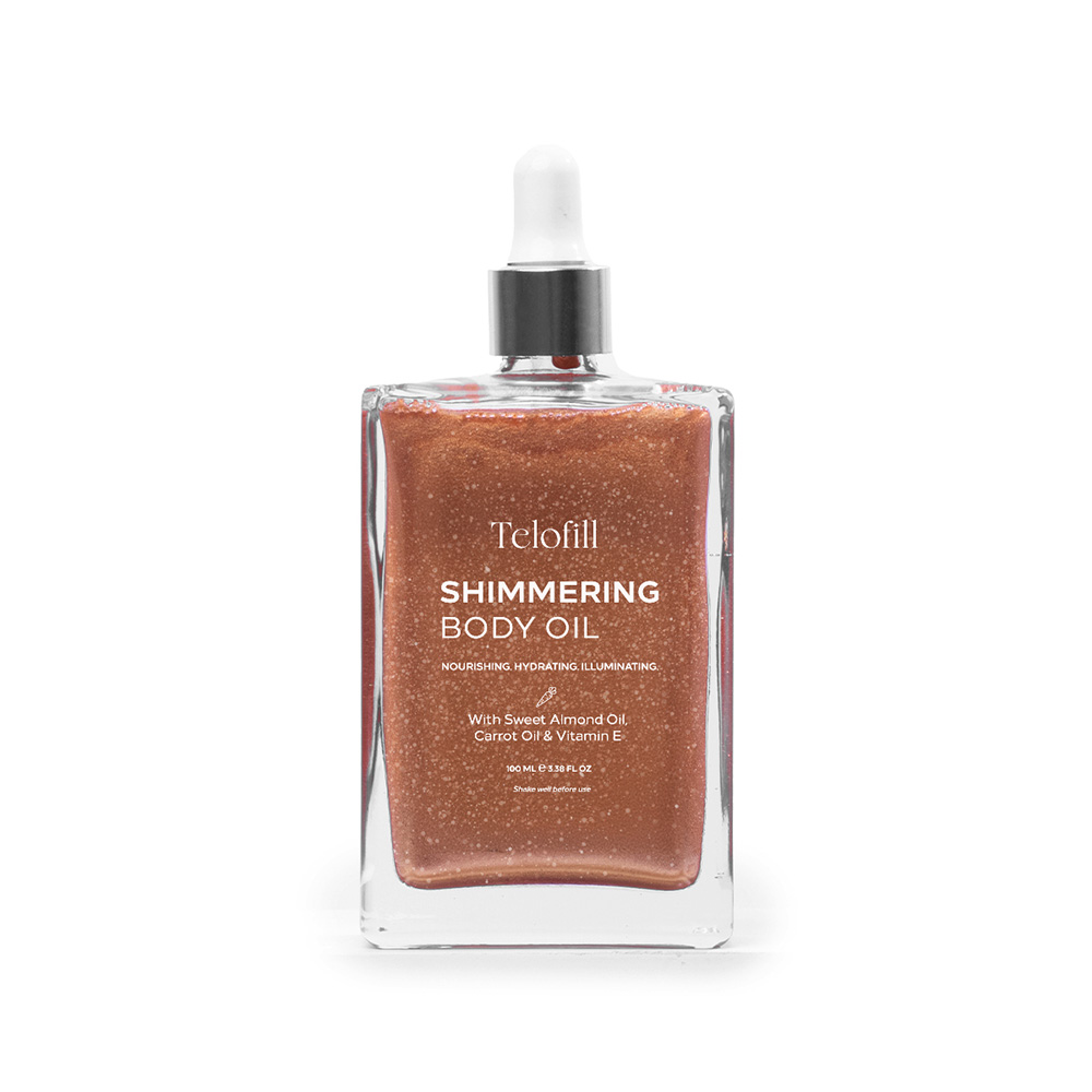 Telofill Shimmering Body Oil - 100ml